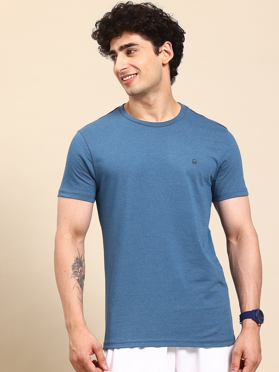 

United Colors of Benetton Regular Fit T-shirt, Blue