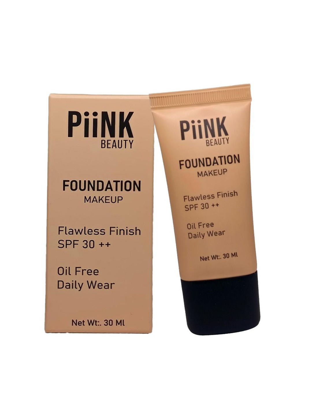 

PiiNK Beauty All Day Full Coverage Matte Foundation - 30 ml - Oat Light Honey 04, Beige