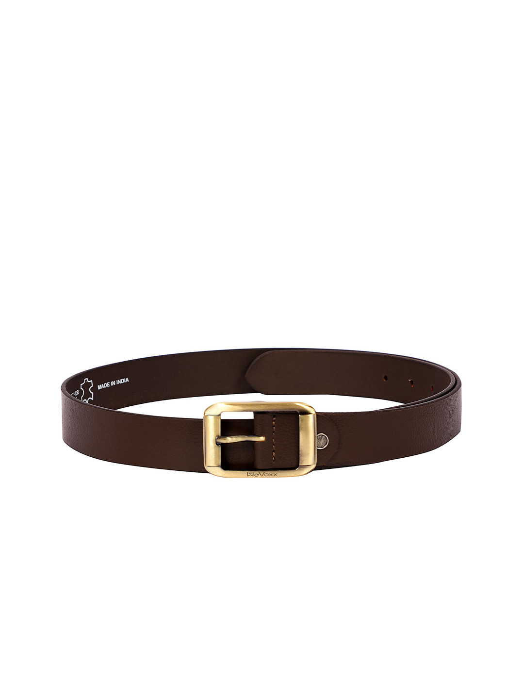 

Wevoxx Men Leather Formal Belt, Brown