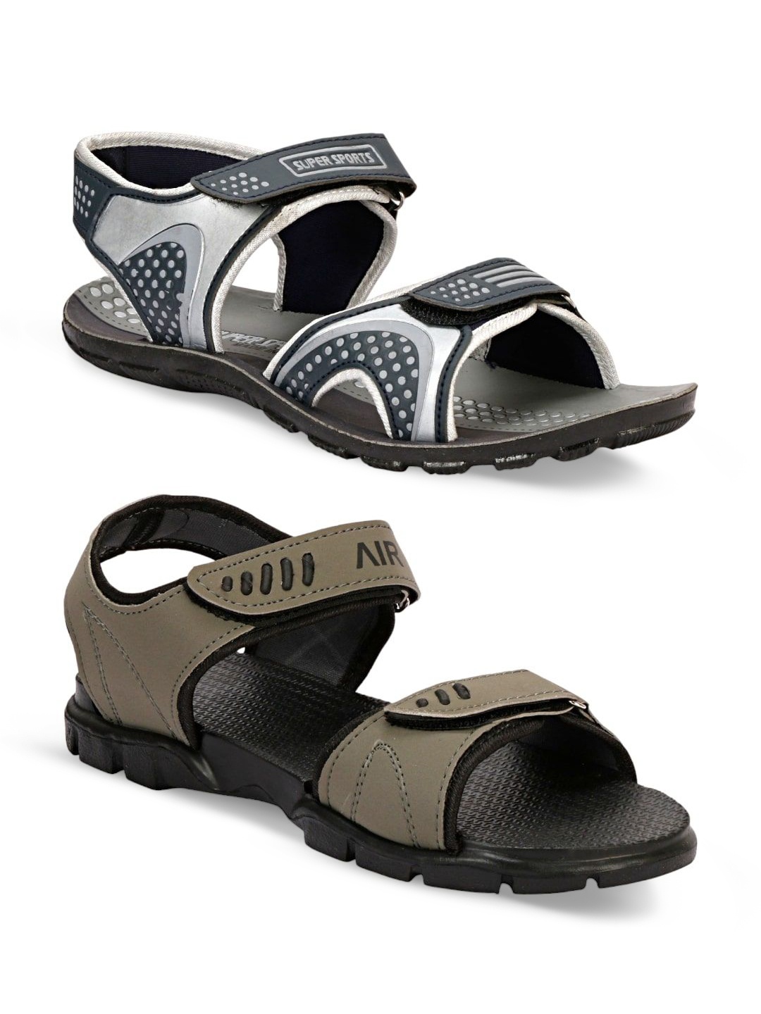 

ORVAX Men Comfort Sandals, Grey