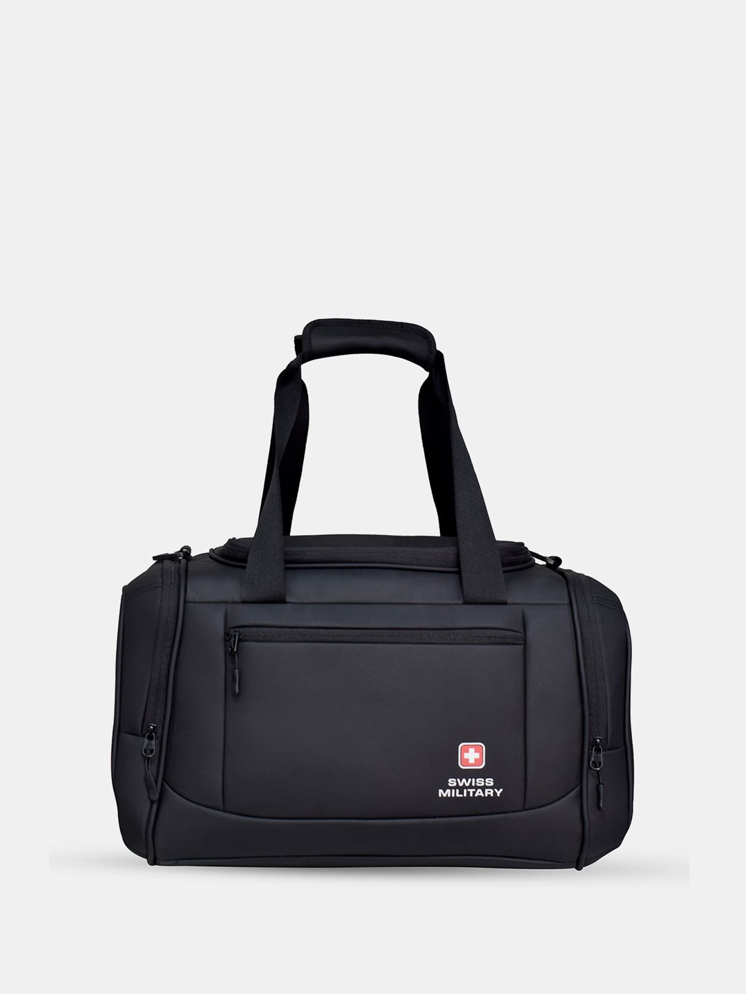 

SWISS MILITARY Medium Sports or Gym Duffel Bag, Black