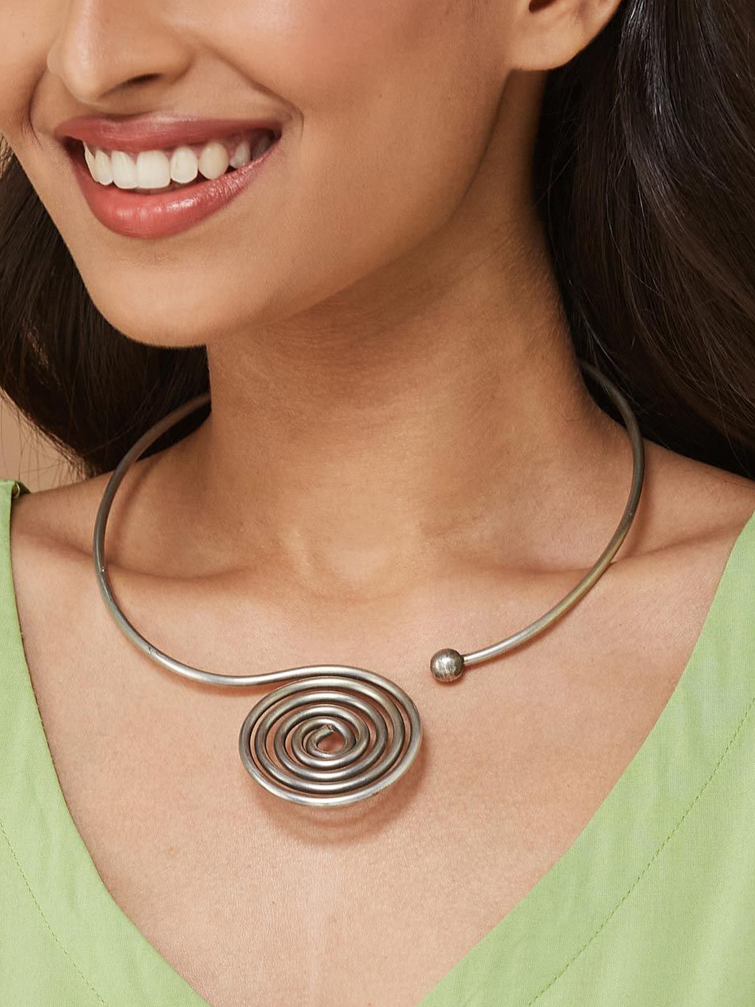 

Fabindia Necklace, Silver