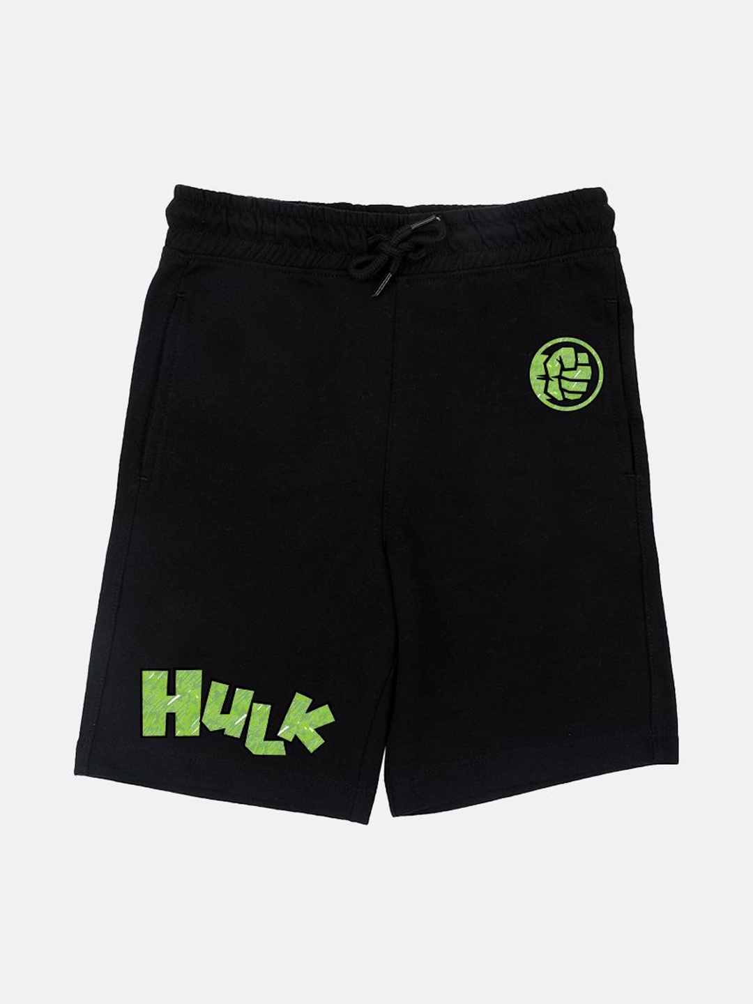 

YK Marvel Boys Printed Avengers Outdoor Shorts, Black