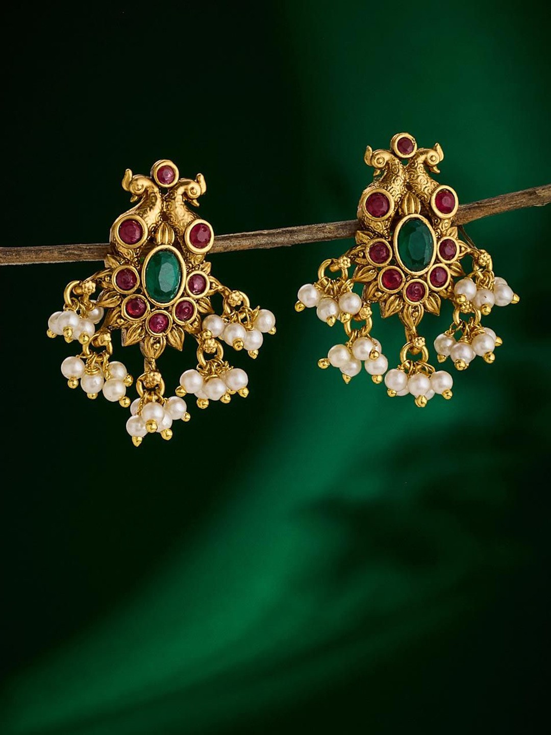 

Fabindia Drop Earrings, Gold