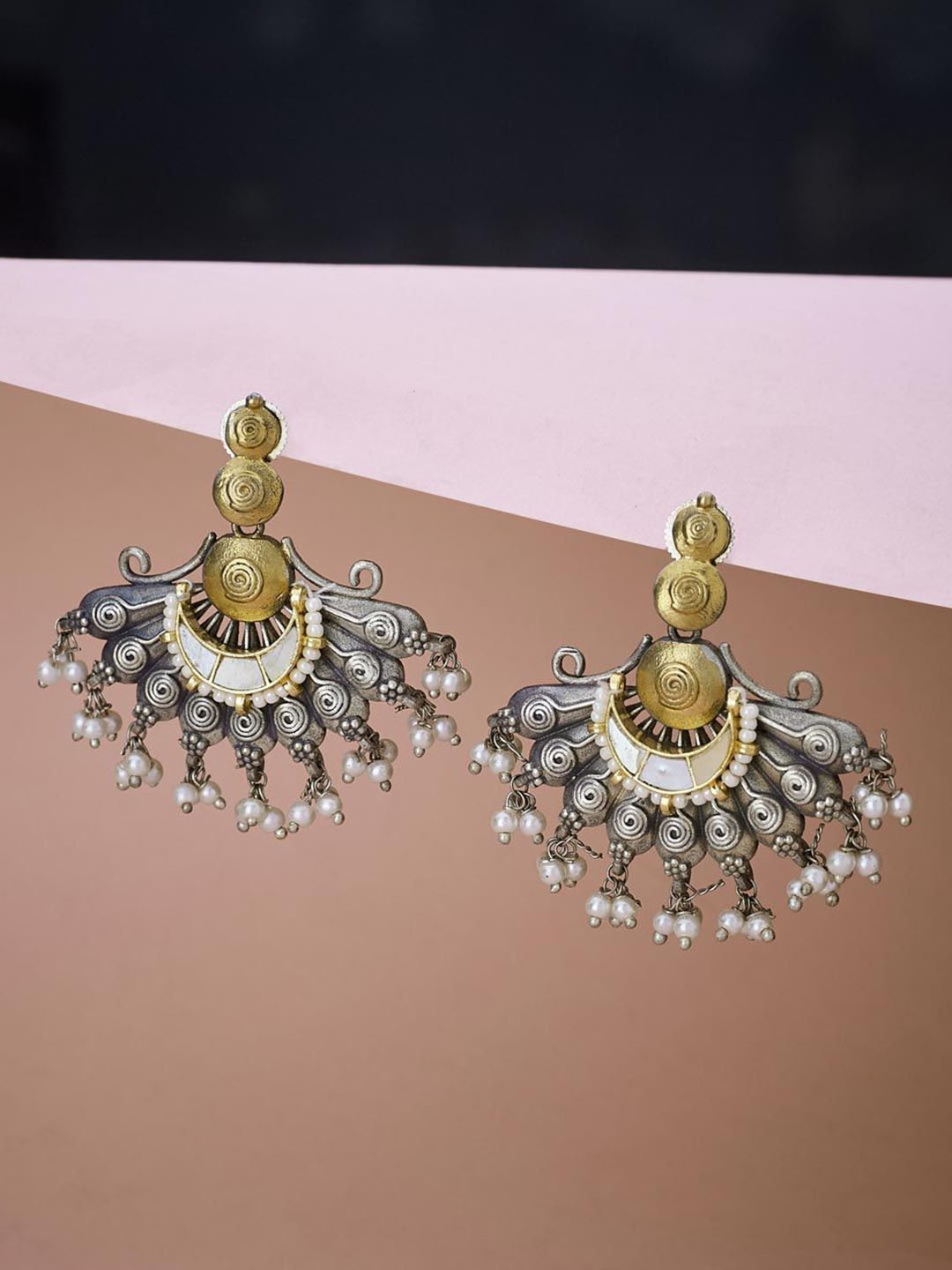 

Fabindia Contemporary Drop Earrings, Multi
