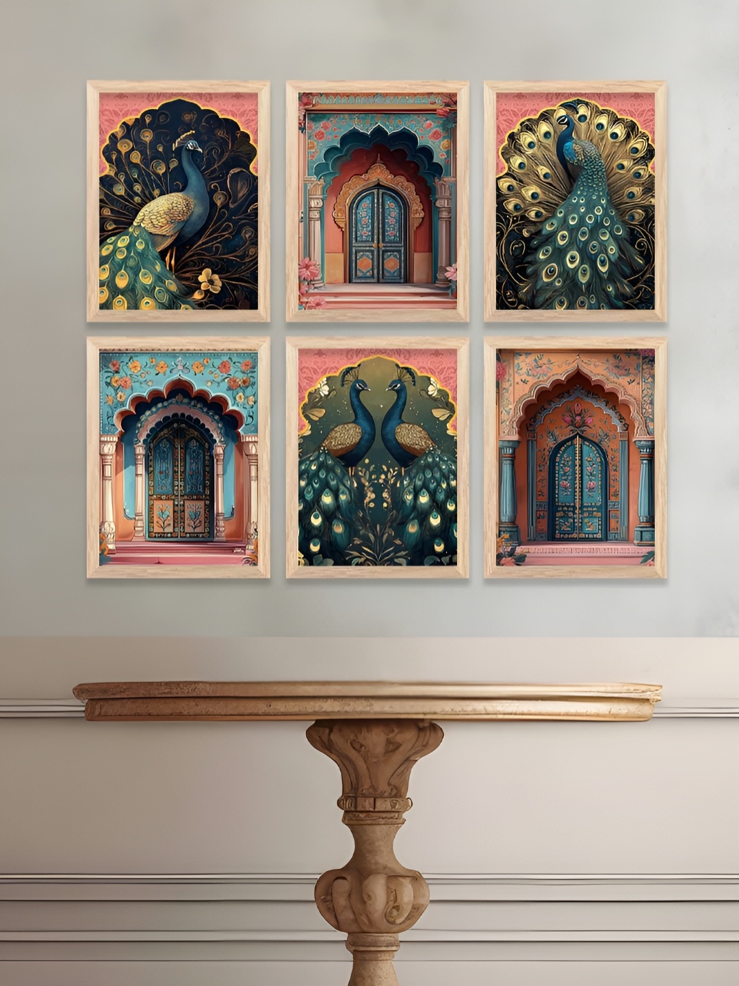 

Kotart Brown & Green 6 and more Piece Wood Floral and Botanical Wall Paintings