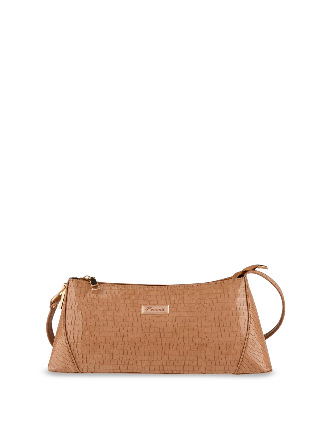 

FOMMIL Structured Sling Bag, Cream