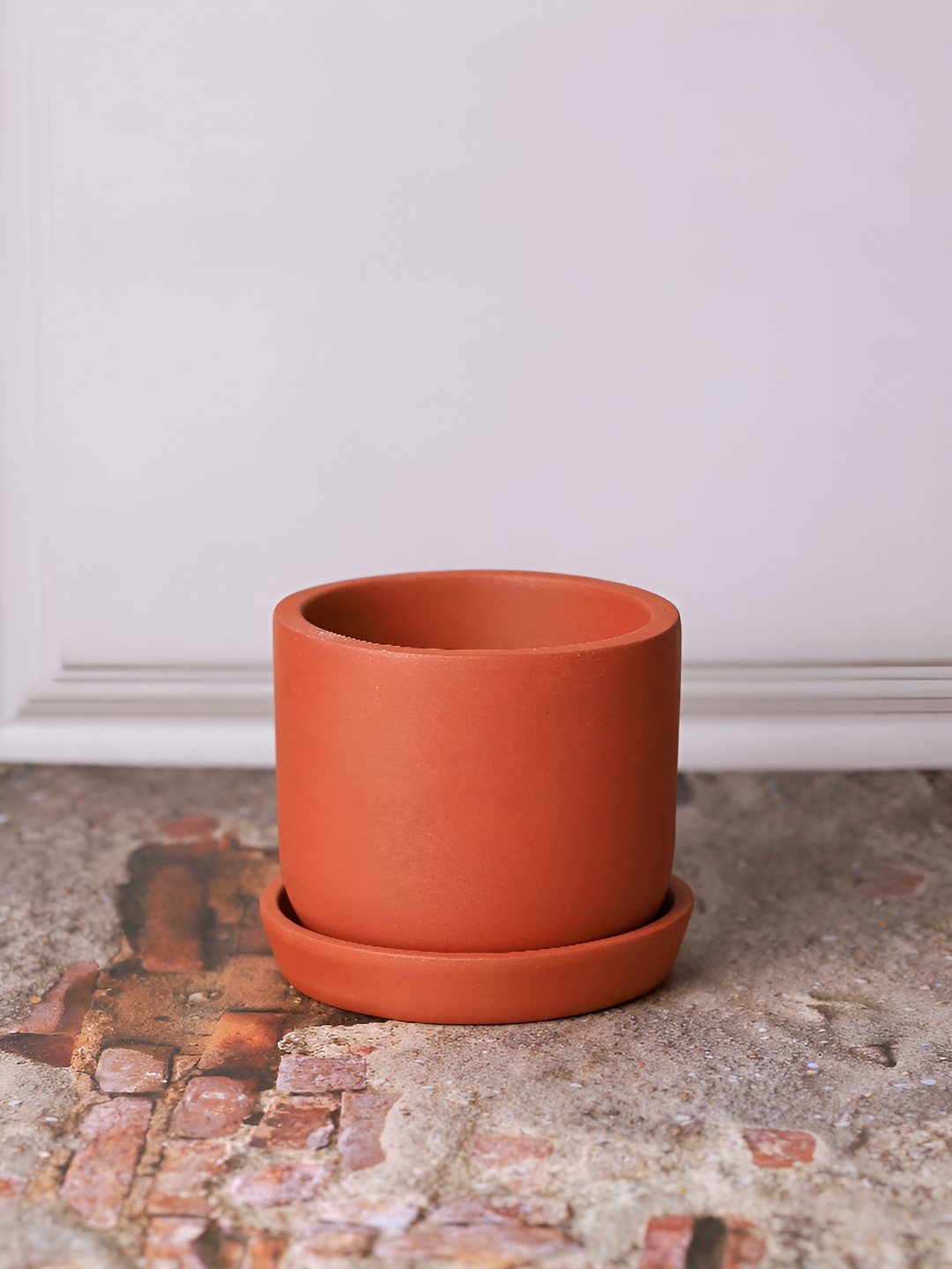 

The handicraftian 2 Pc Brown Small Autumn Planters