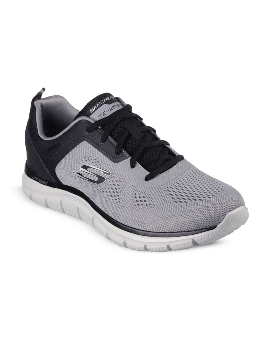 

Skechers Track Broader Men Sports Shoes, Grey