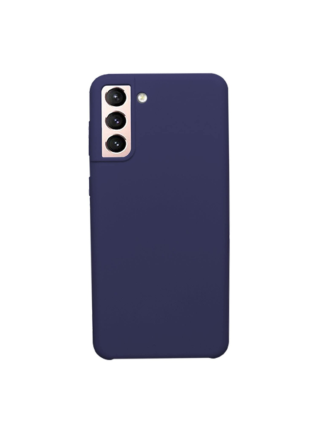 

LIRAMARK Liquid Silicone Soft Back Cover Case for Samsung Galaxy S21, Navy blue