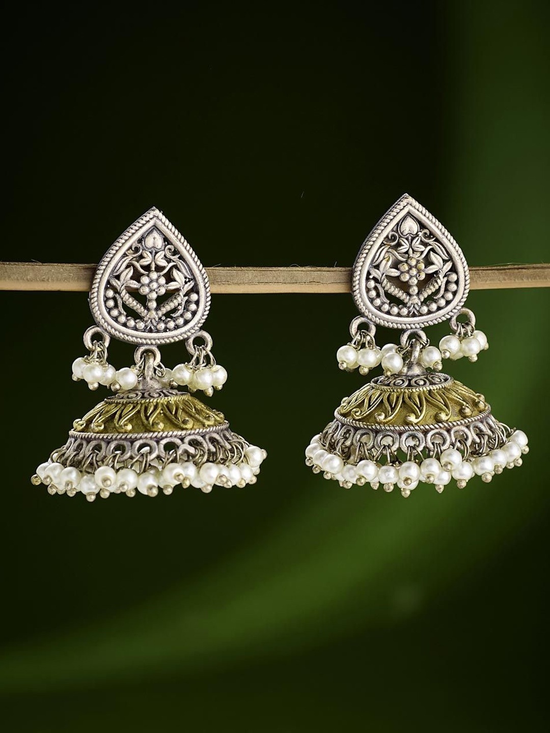 

Fabindia Jhumkas Earrings, Multi