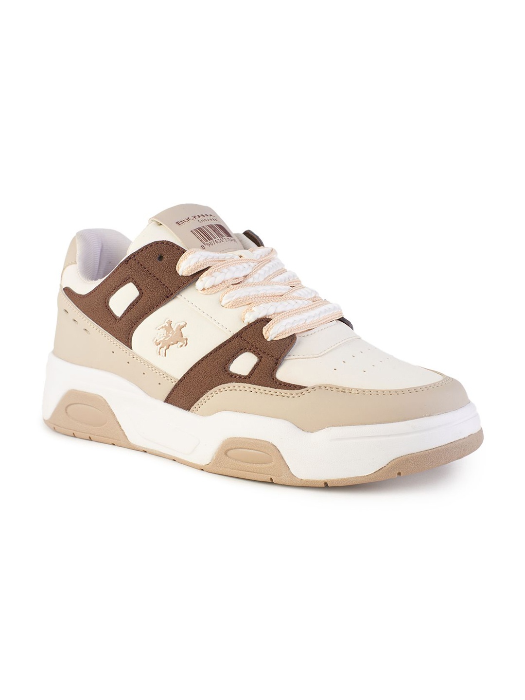 

Buckaroo Men Colourblocked Round Toe Lightweight Sneakers, Brown