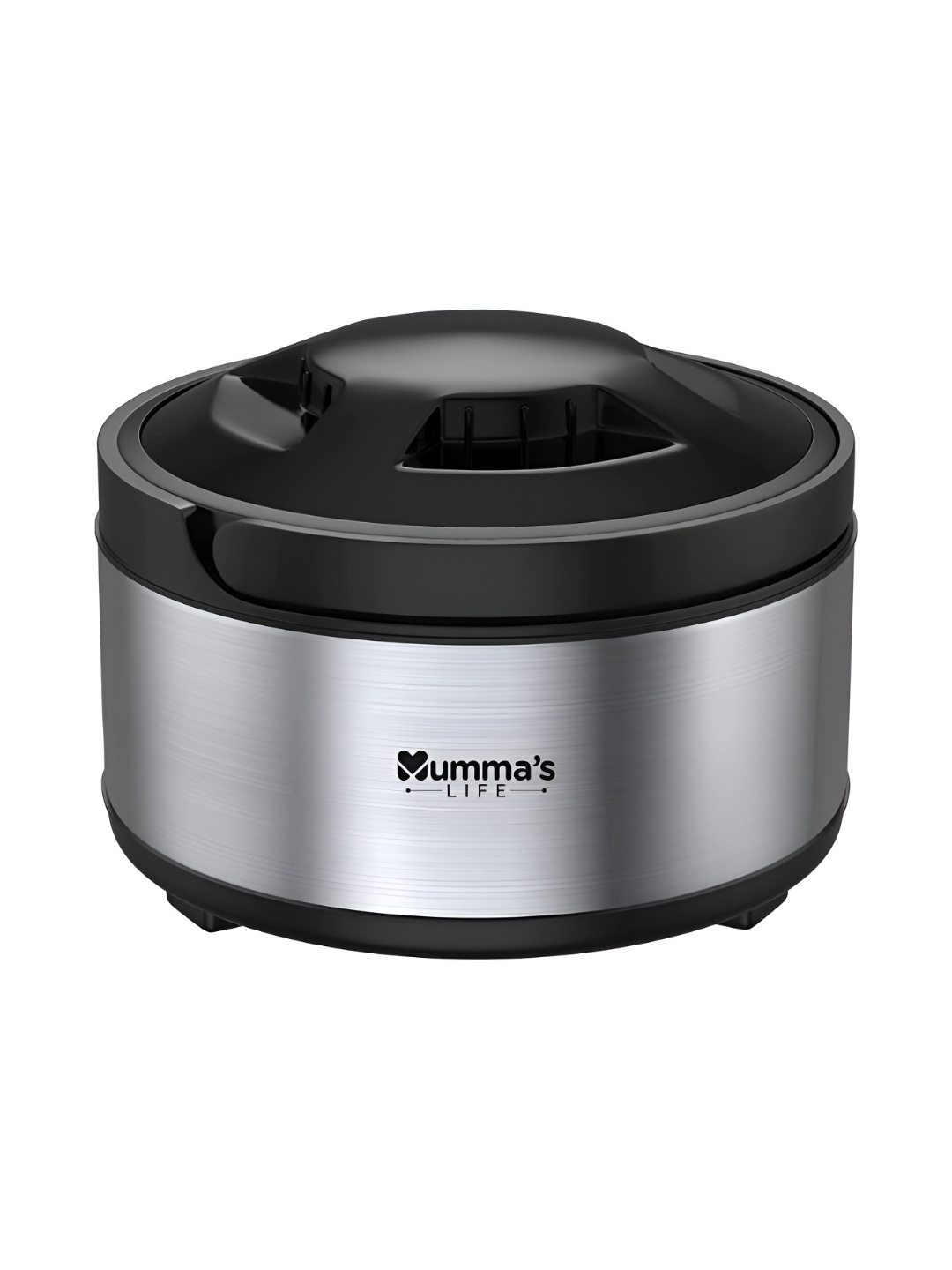 

Mumma's Life Silver-Toned Stainless Steel 1 Pieces Thermal Casserole 2000 ML
