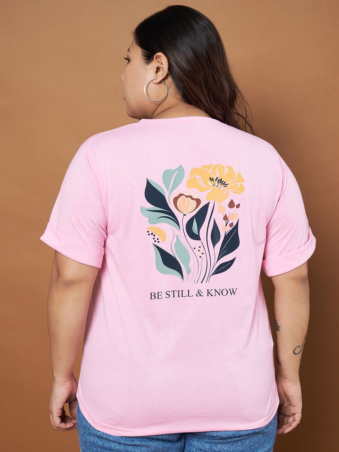 

AUSTIVO Print Top, Pink