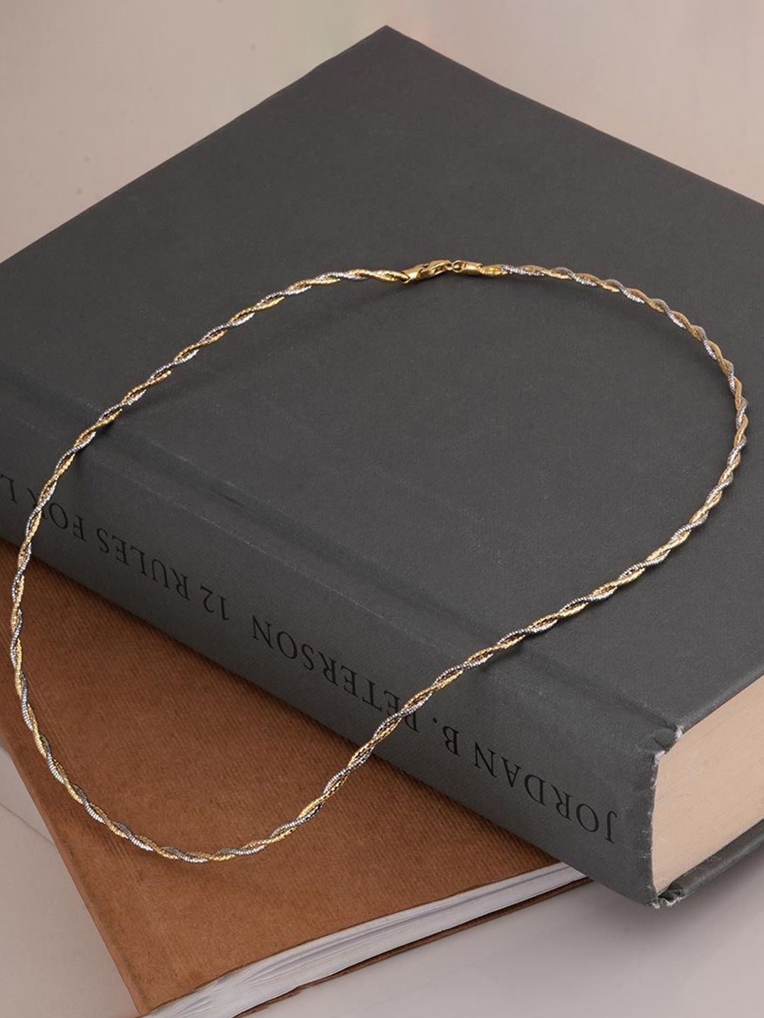 

PALMONAS Sterling Silver Rhodium-Plated Necklace