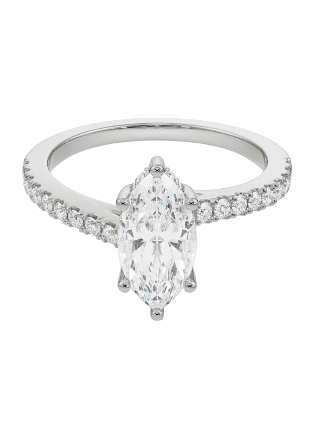

Emori Sage Marquise Engagement Ring, White