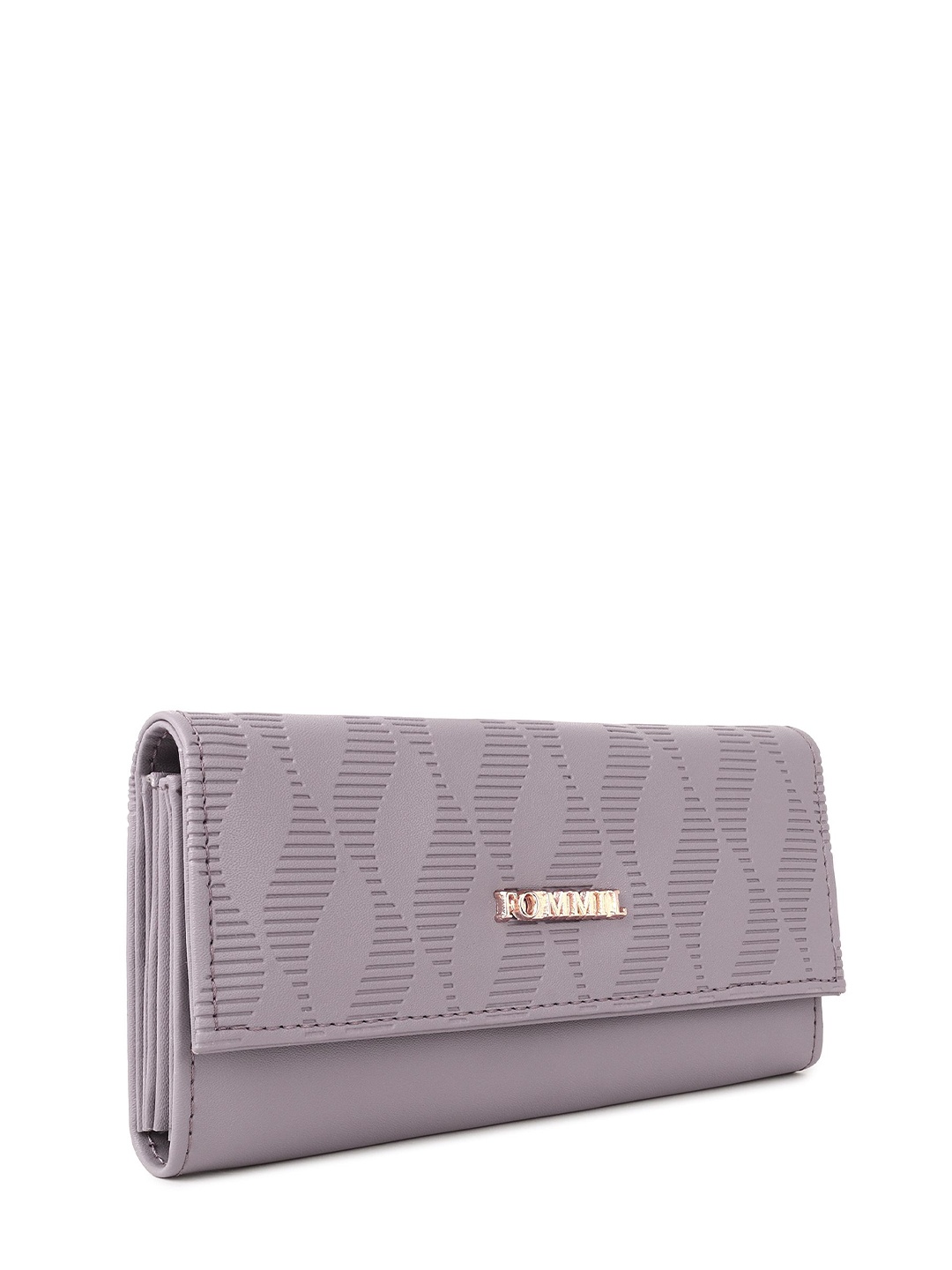 

FOMMIL Printed Purse Clutch, Purple