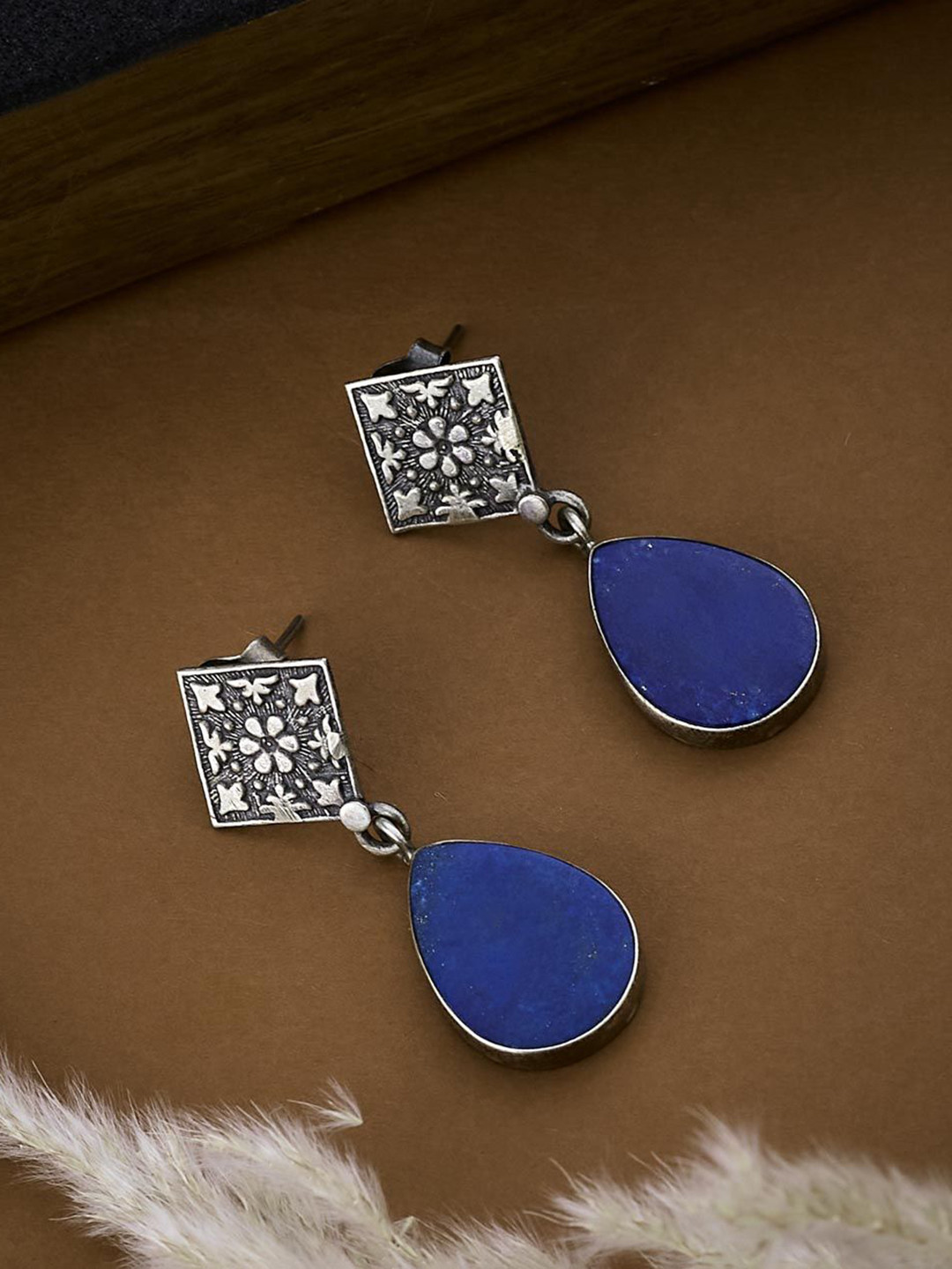 

Fabindia Drop Earrings, Silver