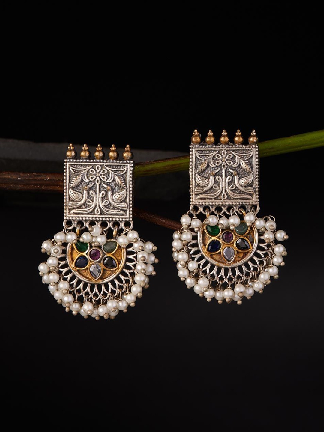 

Fabindia Contemporary Drop Earrings, Multi