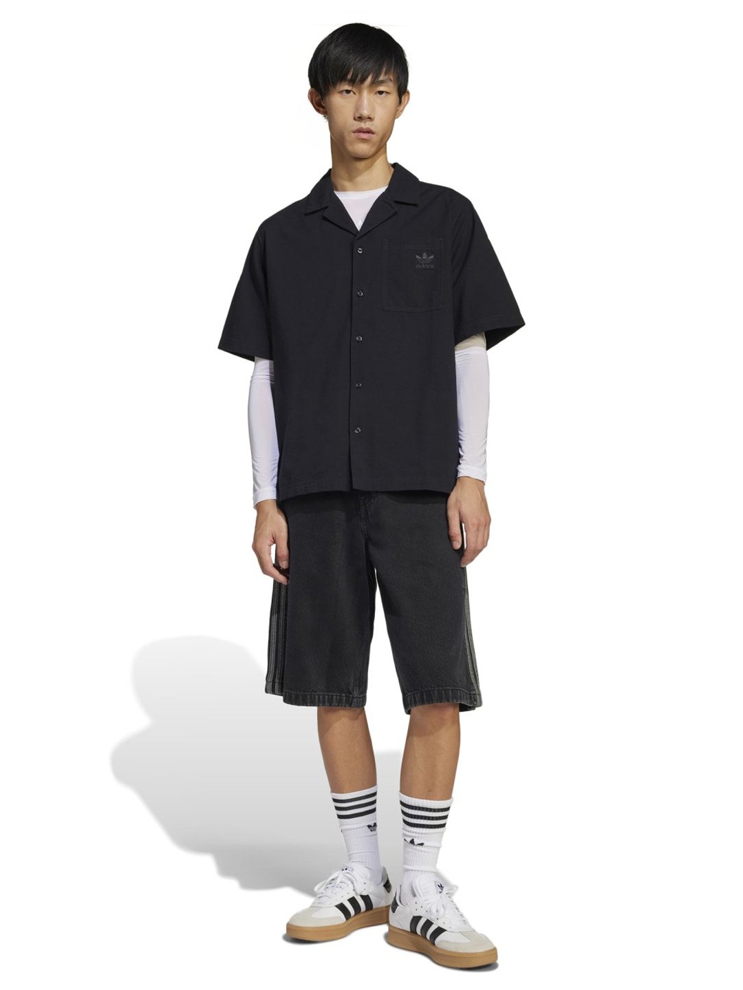 

ADIDAS Originals Men Opaque Printed Casual Shirt, Black