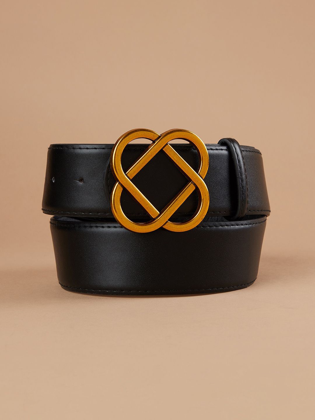 

Ginger by Lifestyle Women PU Belt, Black
