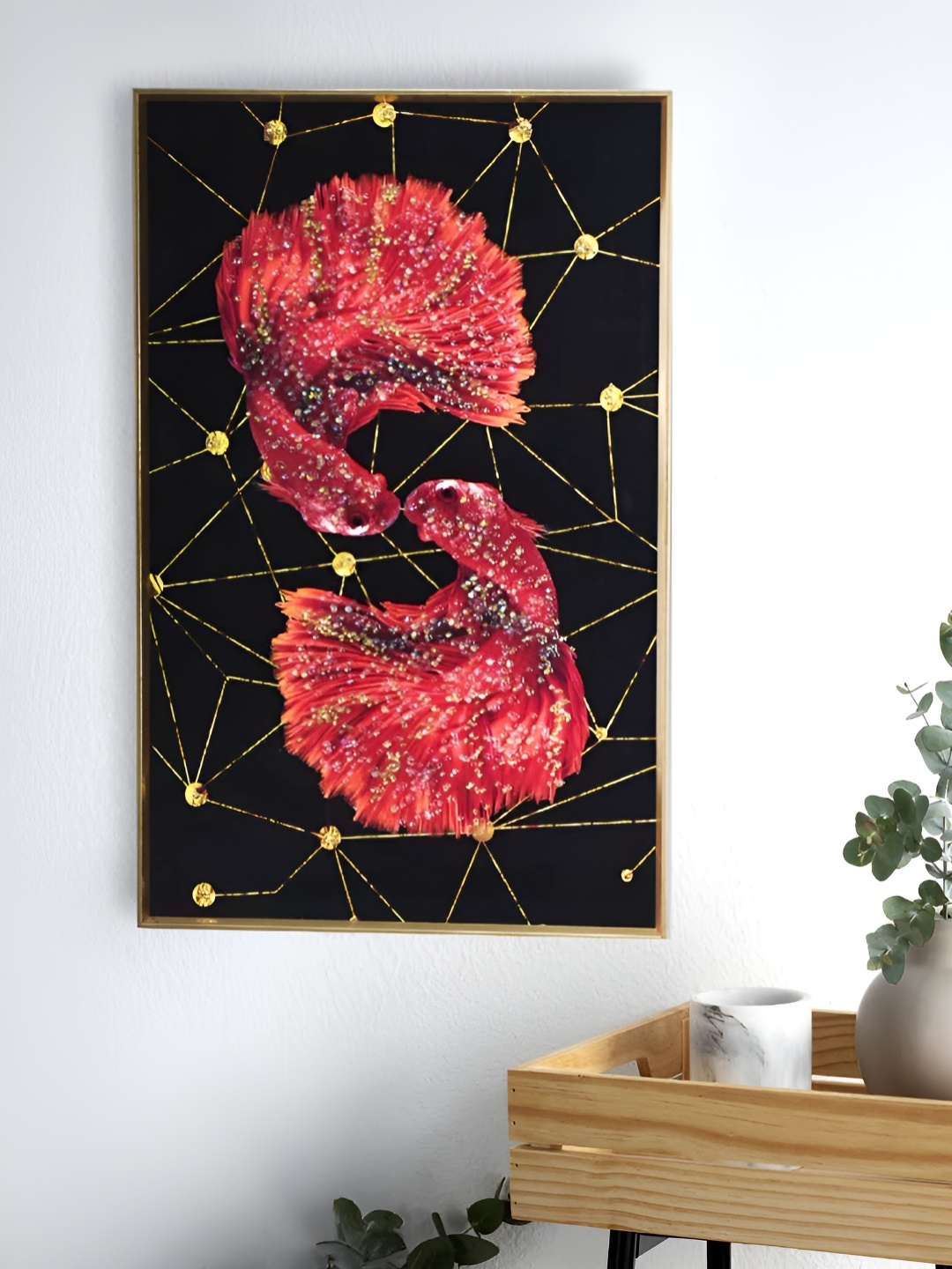 

Royaloak Black & Red Scarlet Paintings Wall Art