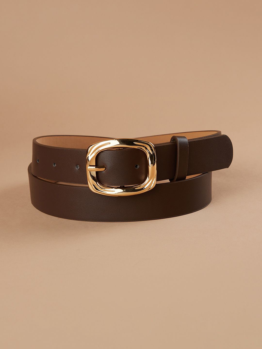 

Ginger by Lifestyle Women PU Belt, Brown