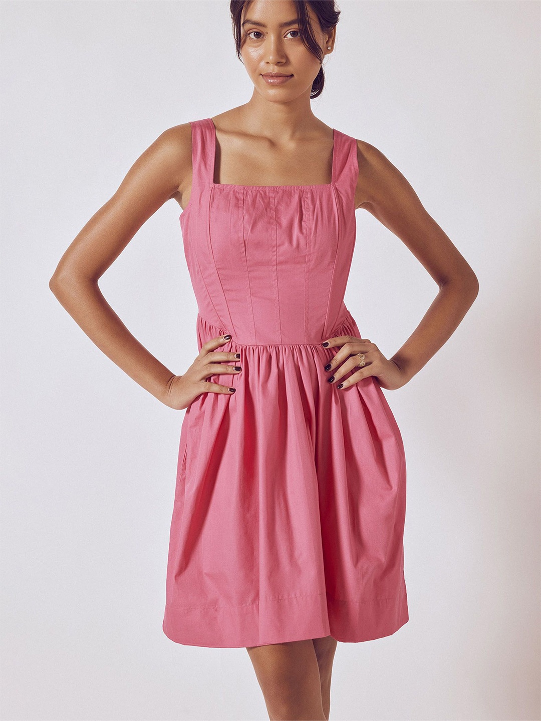 

The Label Life Fit & Flare Dress, Pink