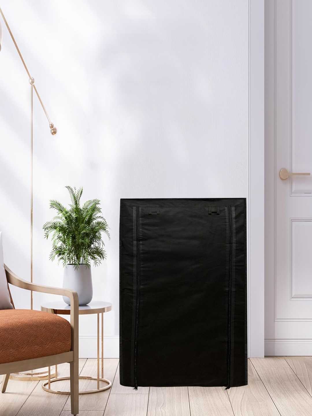 

Rmerchants Black 4 Layer Shoe Rack Cover