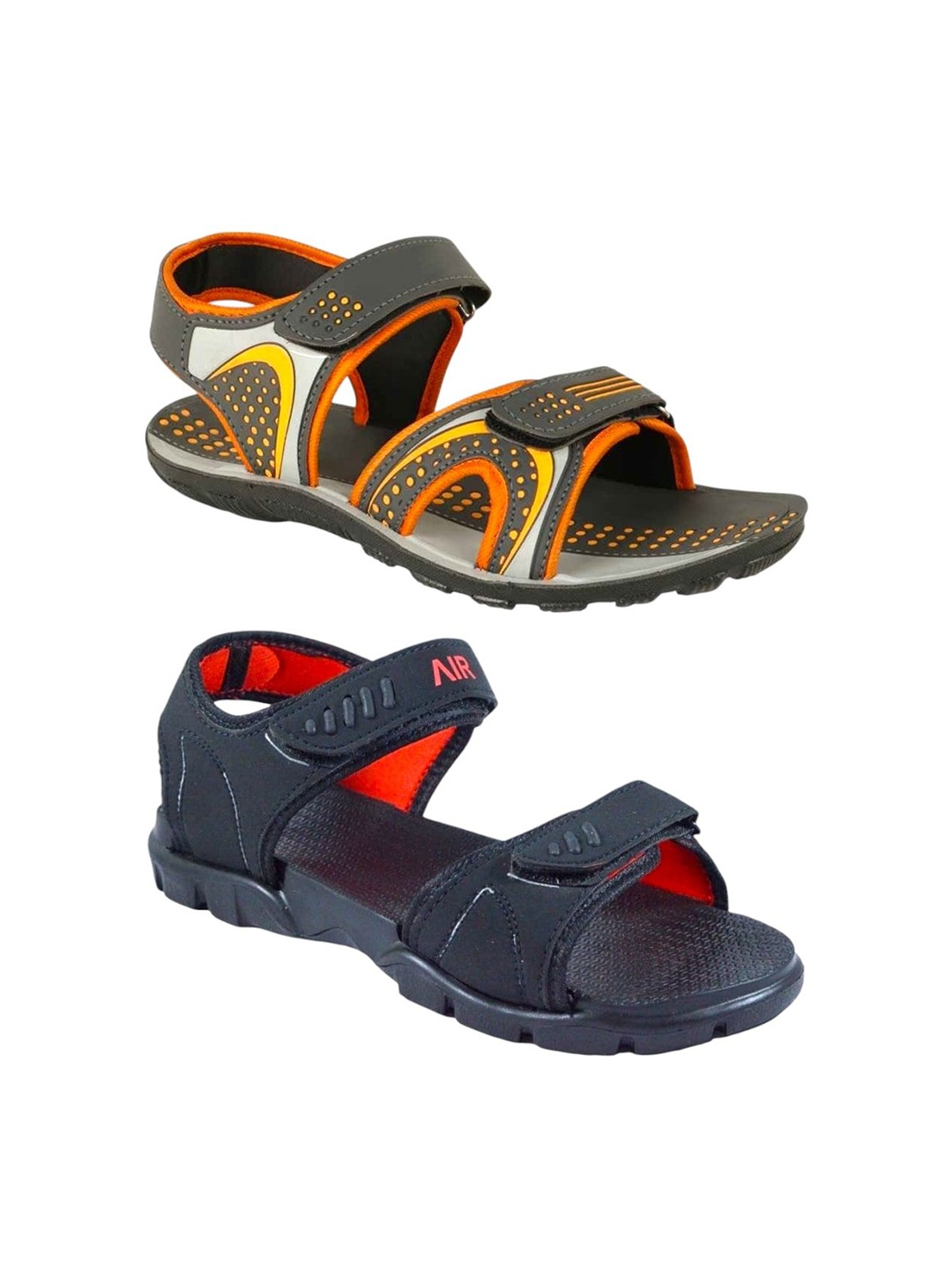 

ORVAX Men Comfort Sandals, Black