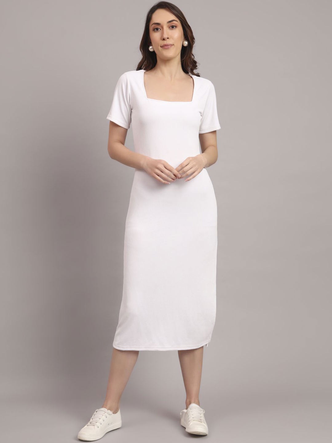 

OWO THE LABEL Bodycon Dress, White