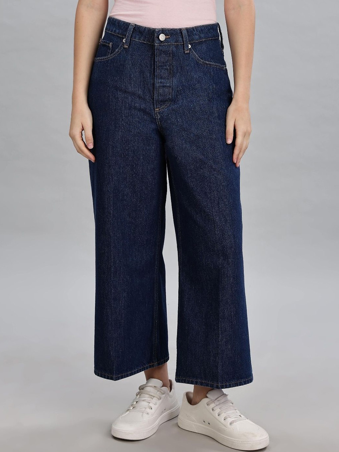 

Tommy Hilfiger Women Wide Leg Jeans, Navy blue