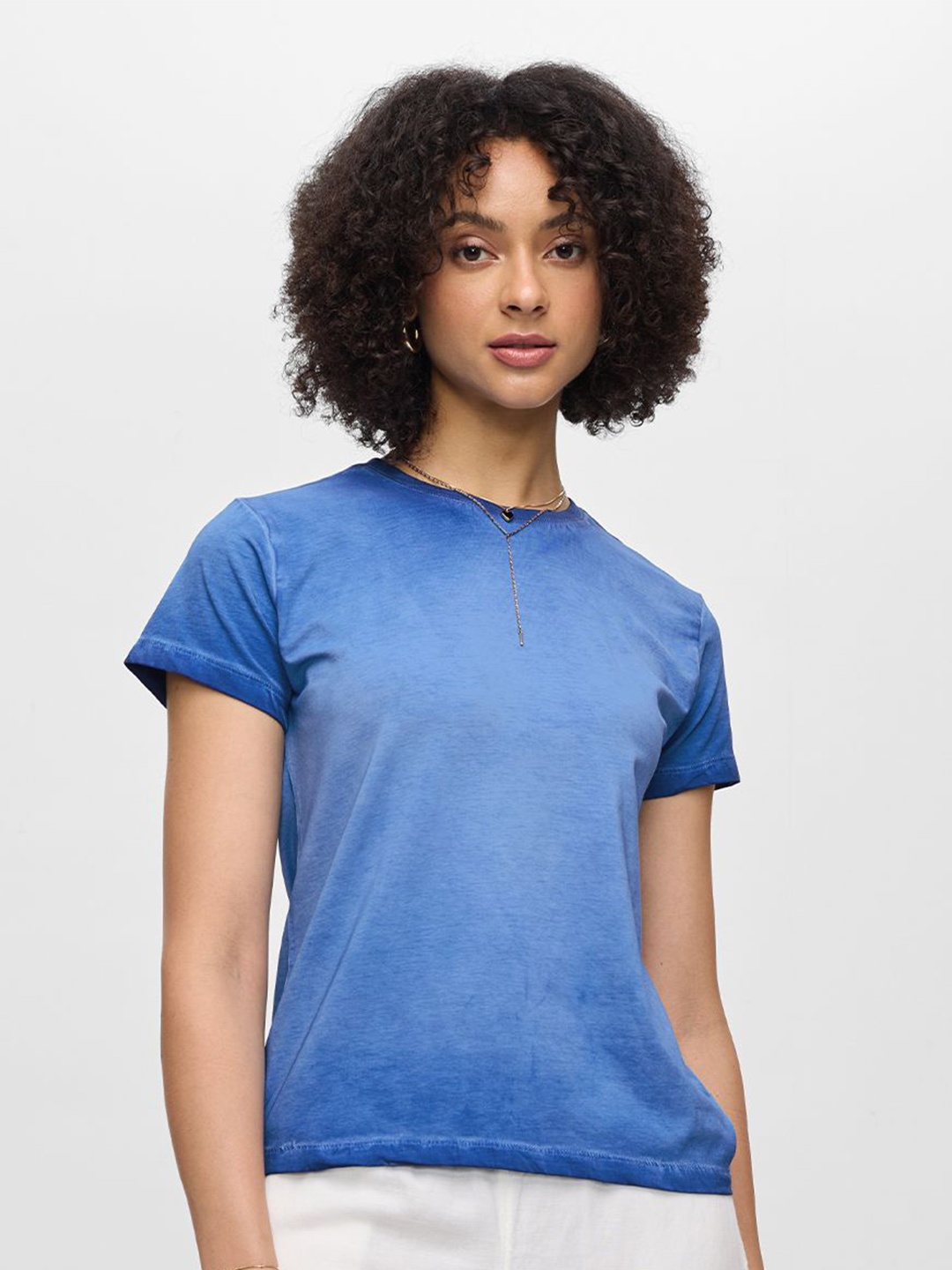 

The Souled Store Women T-shirt, Blue