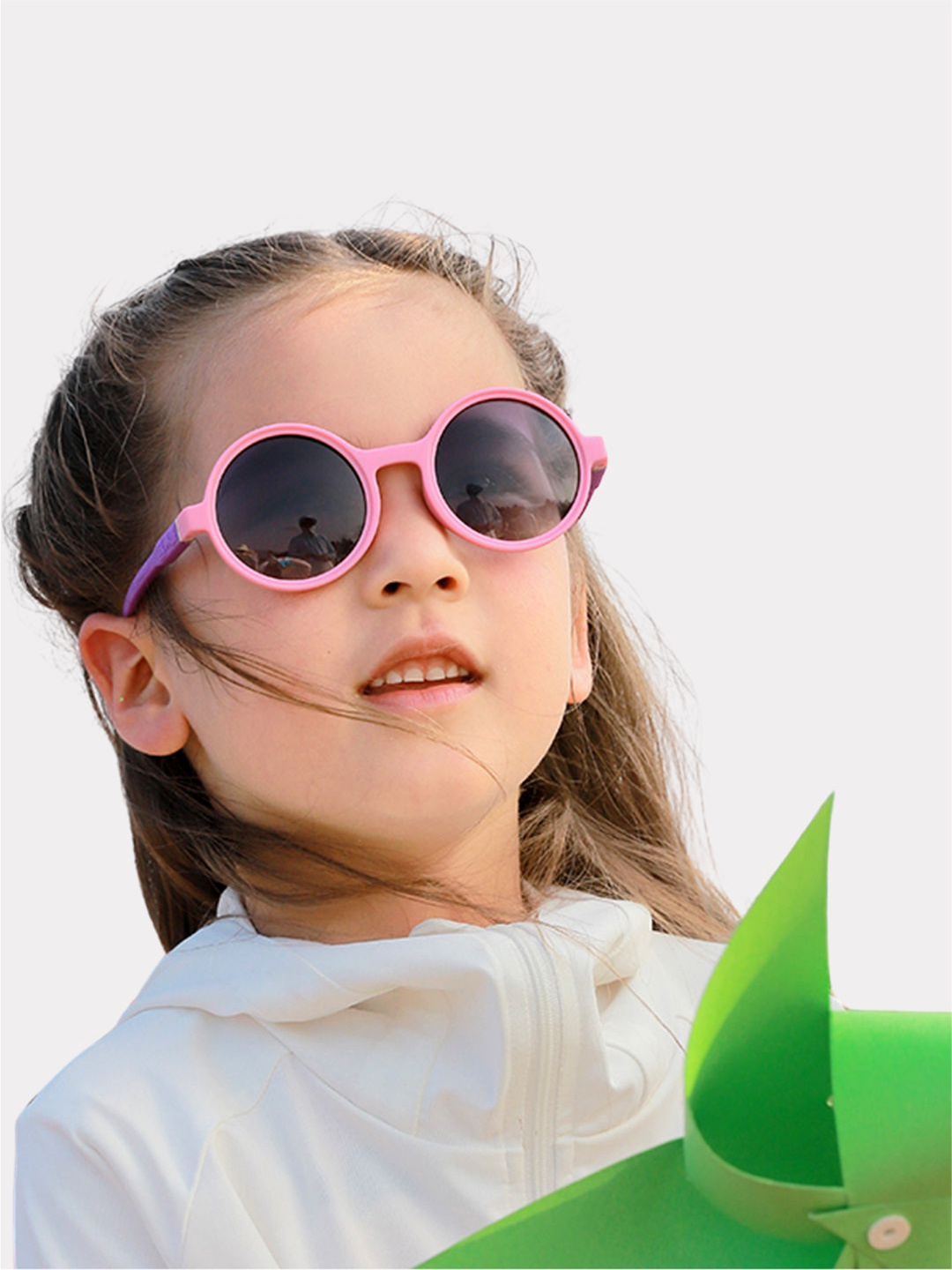 

Little Surprise Box LLP Kids Pink & Purple Anti Ultraviolet Sunglass & Hard Case Storage