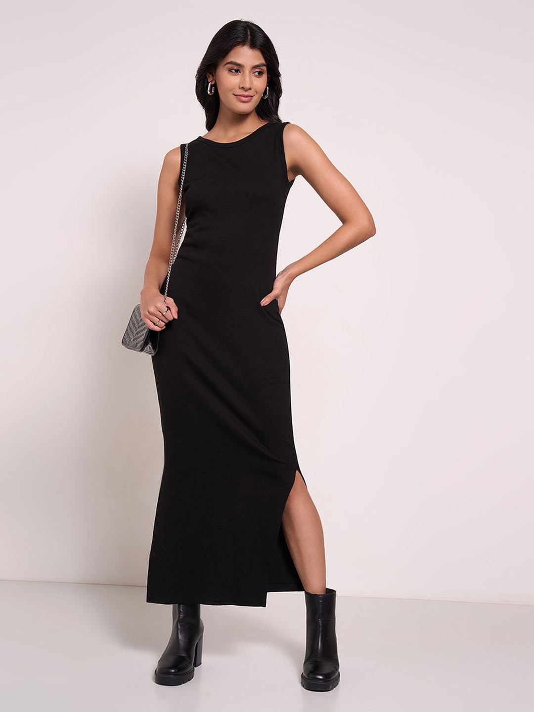 

People Maxi Dress, Black