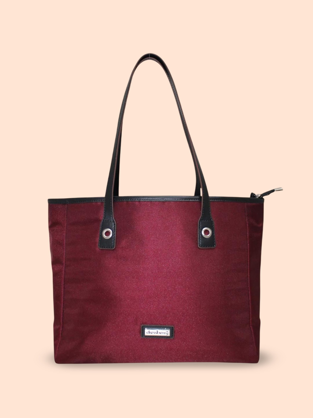 

DressBerry Shopper Solid Shoulder Bag, Maroon