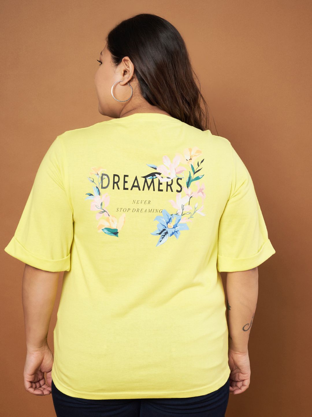 

AUSTIVO Print Top, Yellow