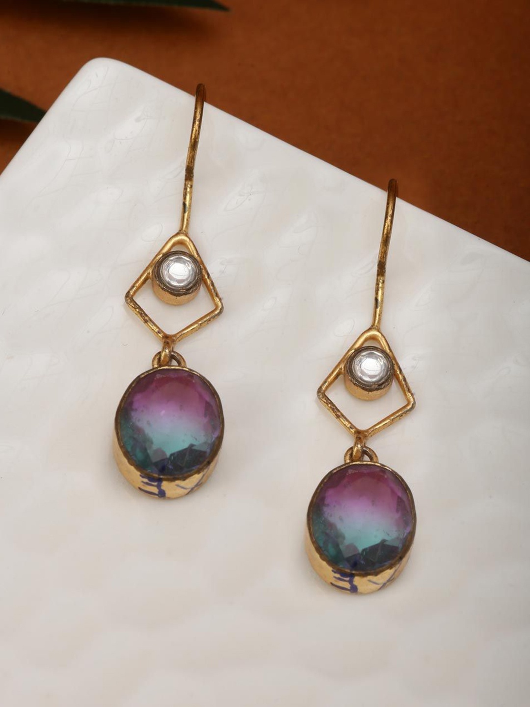 

Fabindia Drop Earrings, Gold