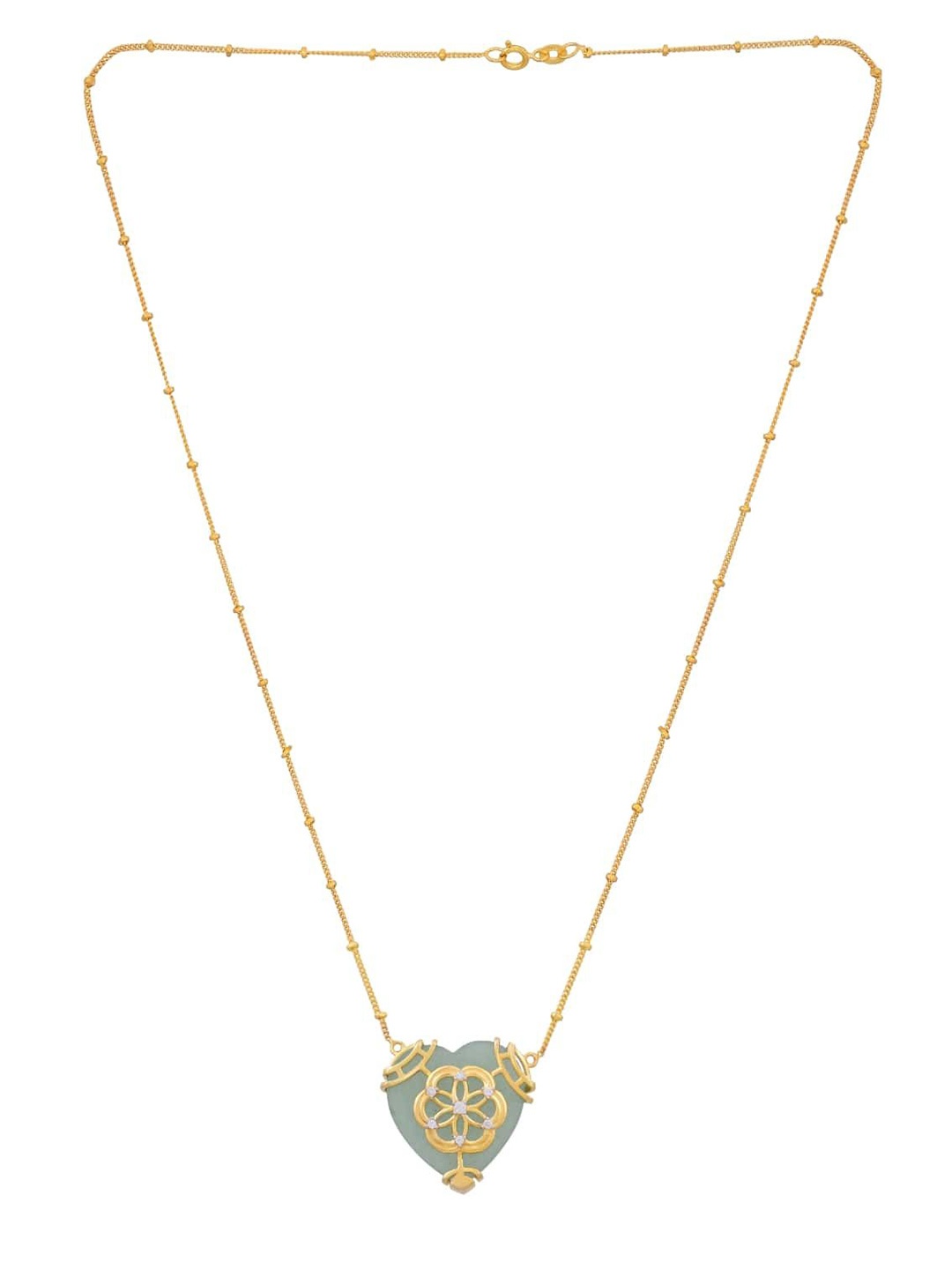 

Ruuh Studios Sterling Silver Gold-Plated Necklace