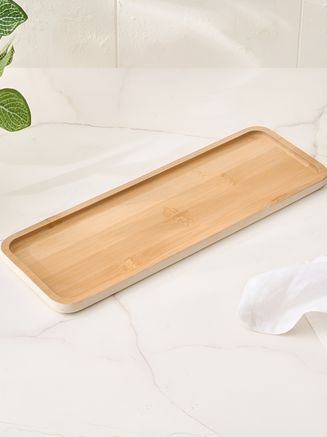 

Home Centre Brown 2025 Bamboo 1 Pieces Food Platter