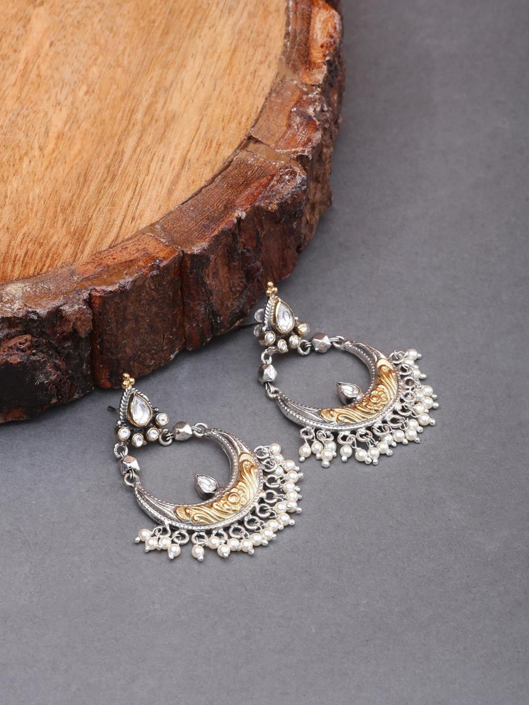 

Fabindia Contemporary Chandbalis Earrings, Multi