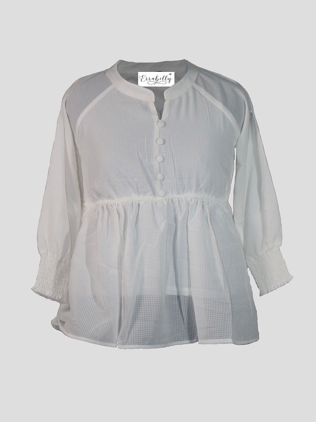 

Errabelly Cotton Top, White