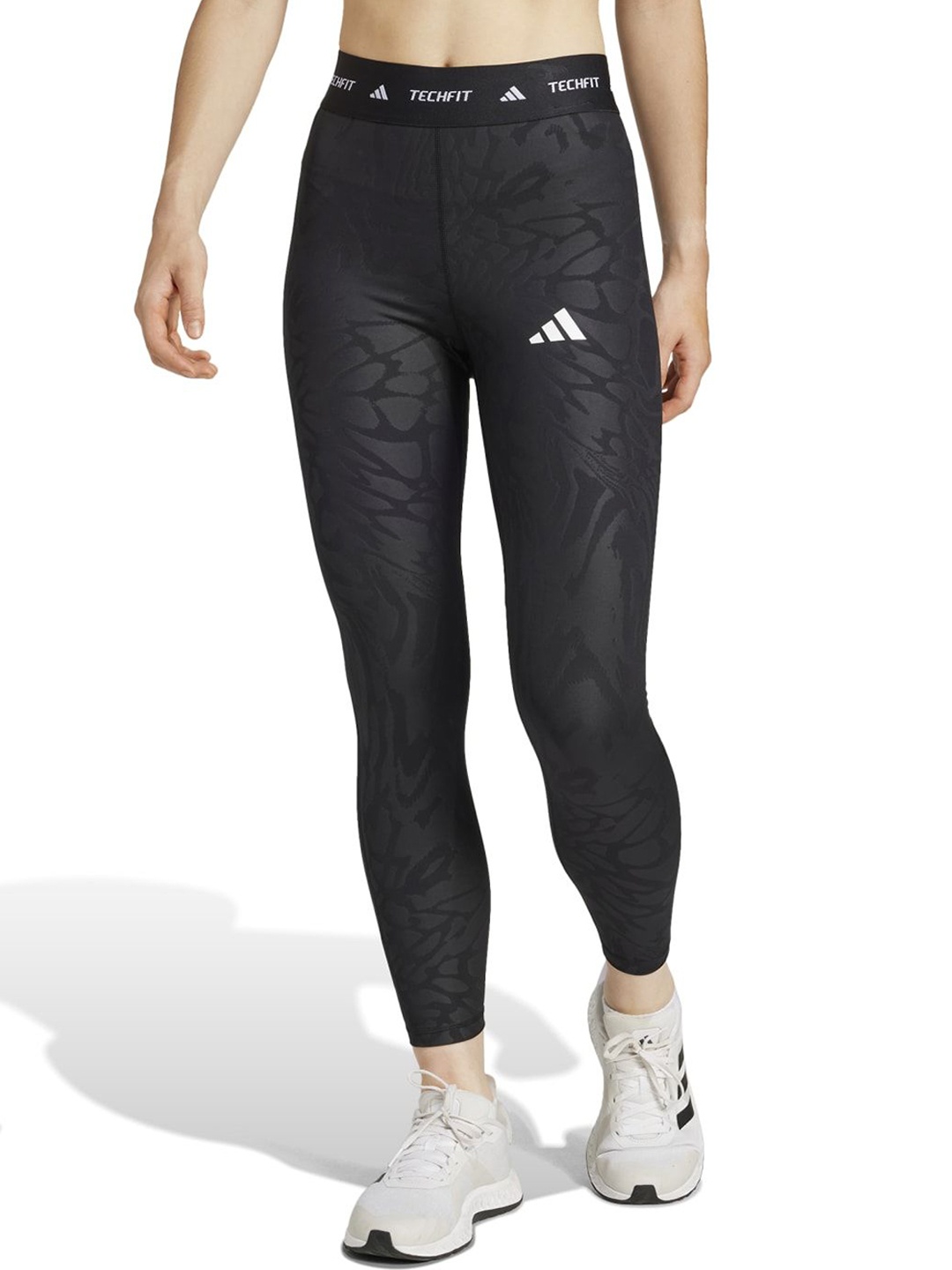 

ADIDAS TF Printed 7/8 Tights, Black