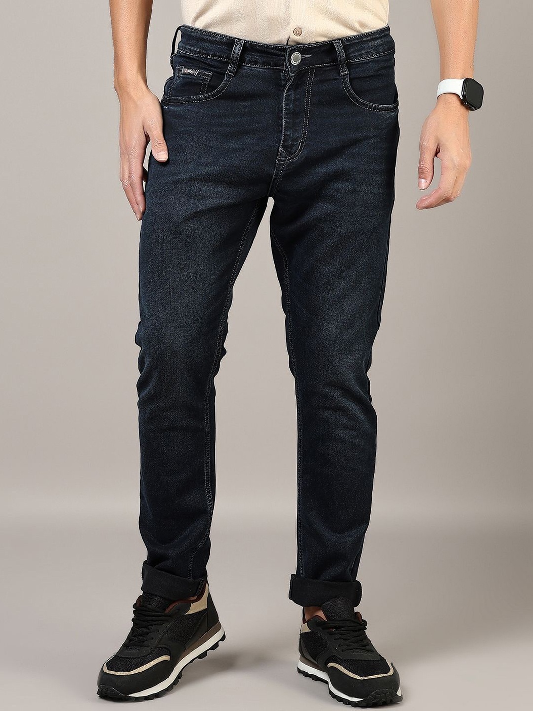 

V-Mart Men Light Fade Jeans, Blue