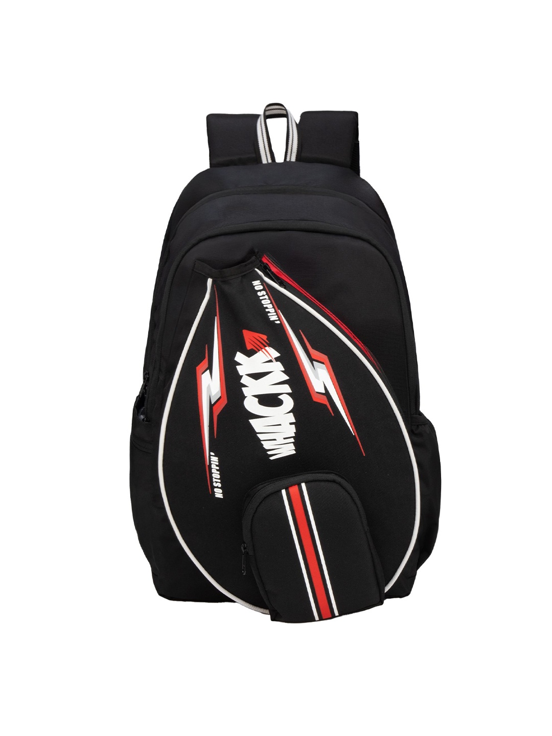 

Whackk Unisex Backpack with Shoe Pocket, Black