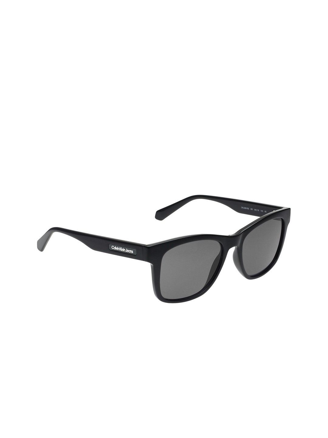 

Calvin Klein Jeans Unisex Square Sunglasses with UV Protected Lens -CKJ 22610 001 54 S, Black