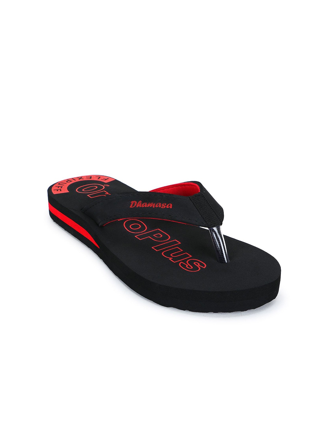 

DHAMASA Women Thong Flip-Flops, Red