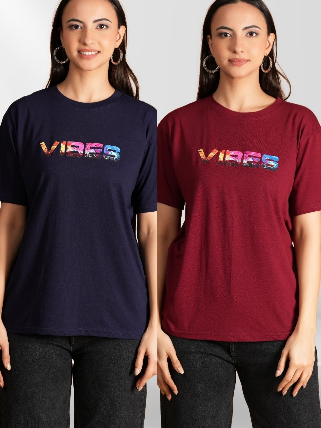 

BAESD Women Typography 2 Printed T-shirt, Multi