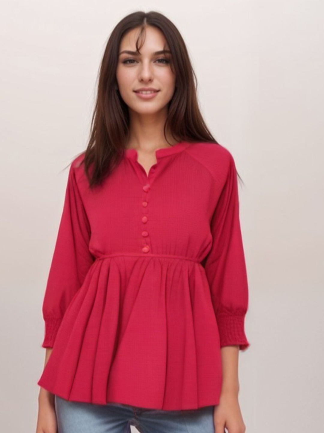 

Errabelly Cotton Top, Green