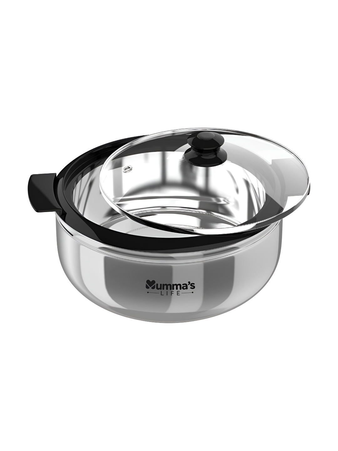 

Mumma's Life Silver-Toned Stainless Steel 1 Pieces Thermal Casserole 2500 ML